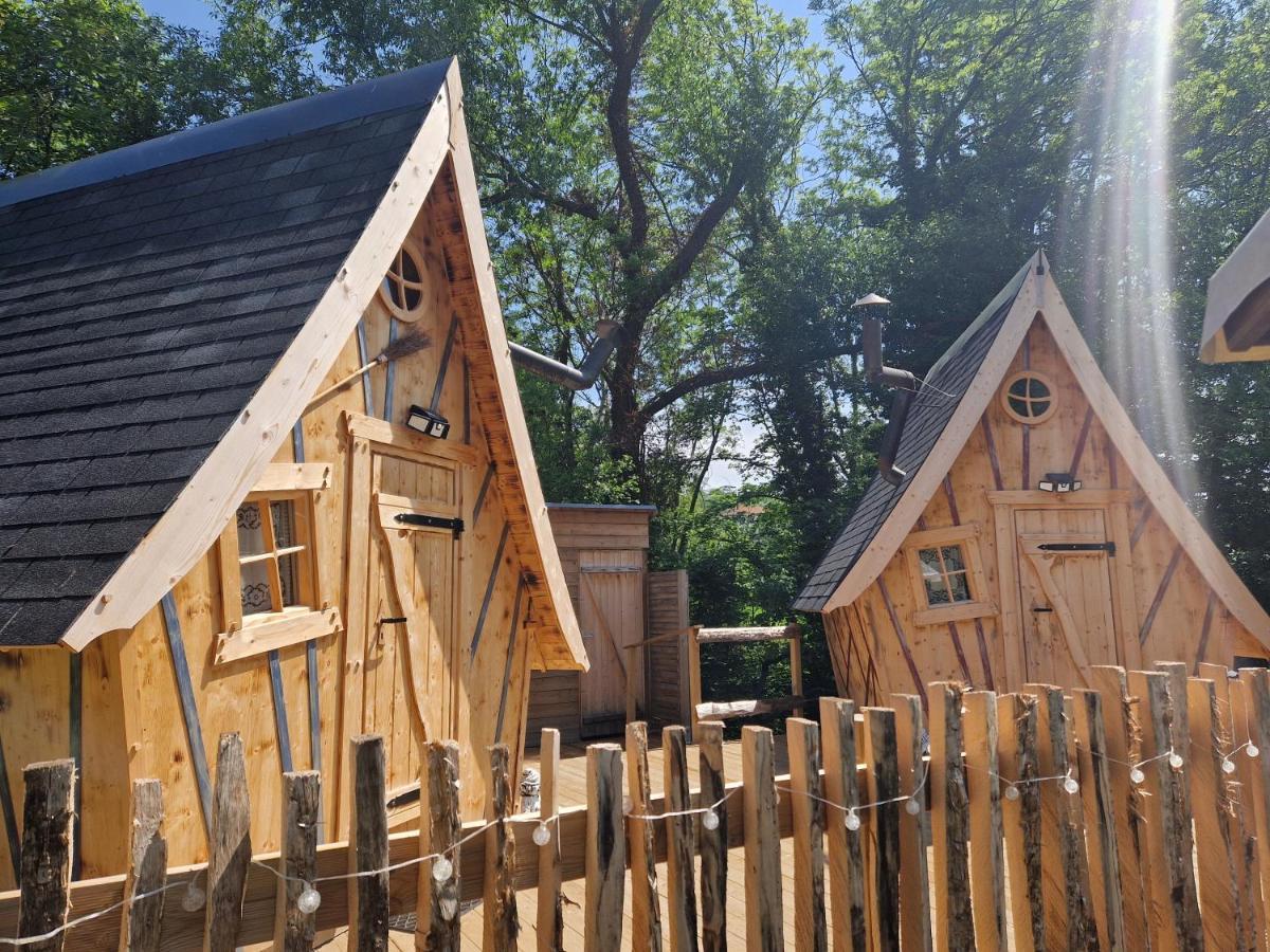 Les Cabanes Feeriques Du Cheix Saint-Diery Экстерьер фото