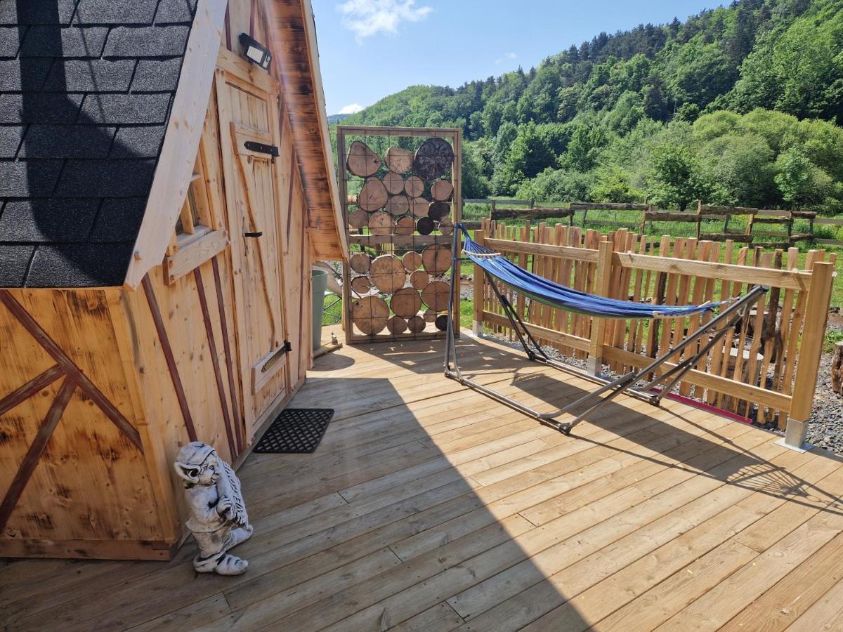 Les Cabanes Feeriques Du Cheix Saint-Diery Экстерьер фото